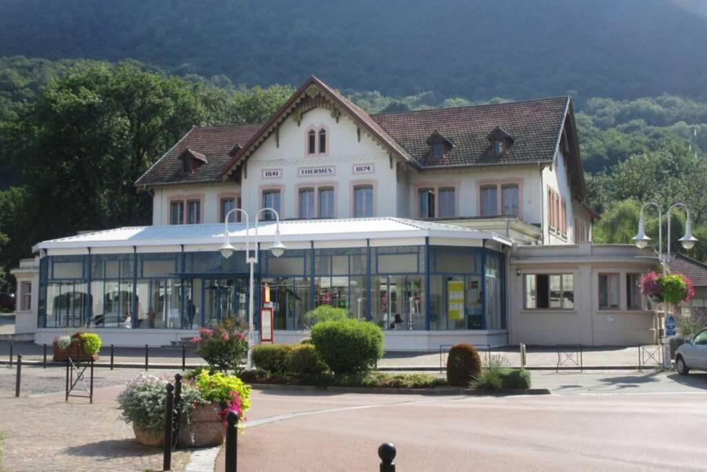 Zen Studio Les Thermes - Challes Centre - Parking Exterior foto